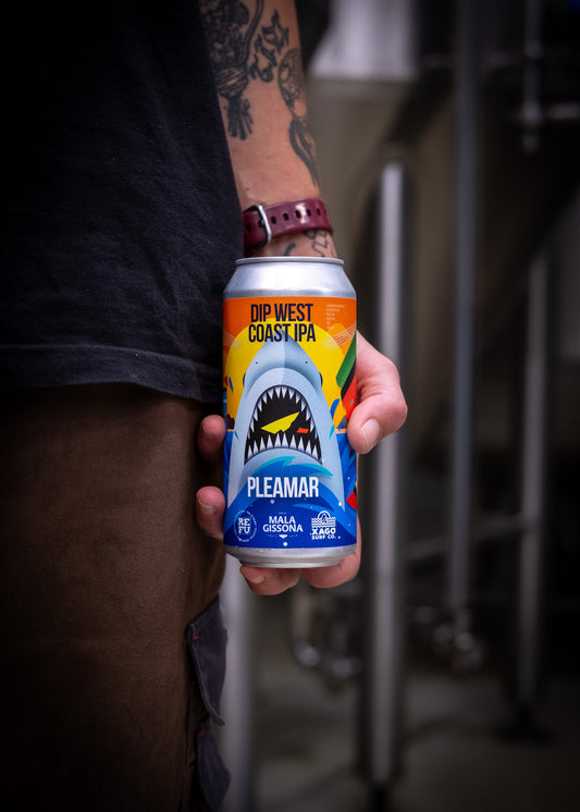 PLEAMAR 2025 | DIP WEST COAST IPA | Made in MALA GISSONA with Xagó | PACK CERVEZA 44cl