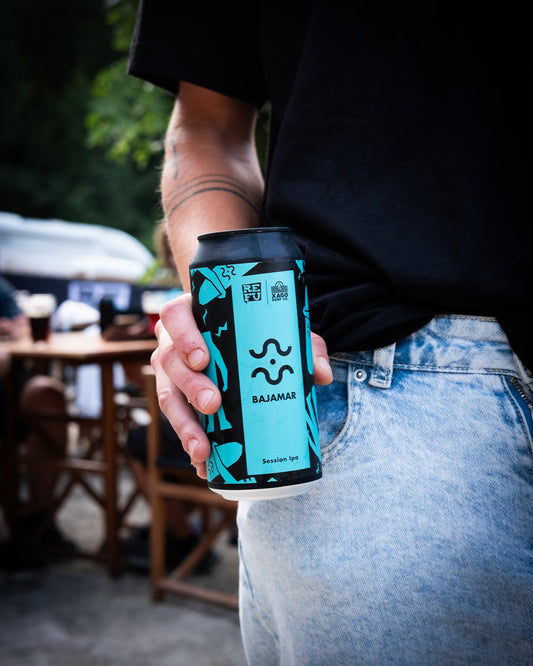 🏄♂️ BAJAMAR 🏄♂️ | SESSION IPA | PACK CERVEZA 44cl - REFU FÁBRICA ALTERNATIVA