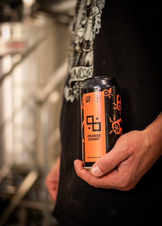 ORANGE SUNSET | DIP Session IPA | Collab con la Craft Vilanova | PACK CERVEZA 44cl - REFU FÁBRICA ALTERNATIVA