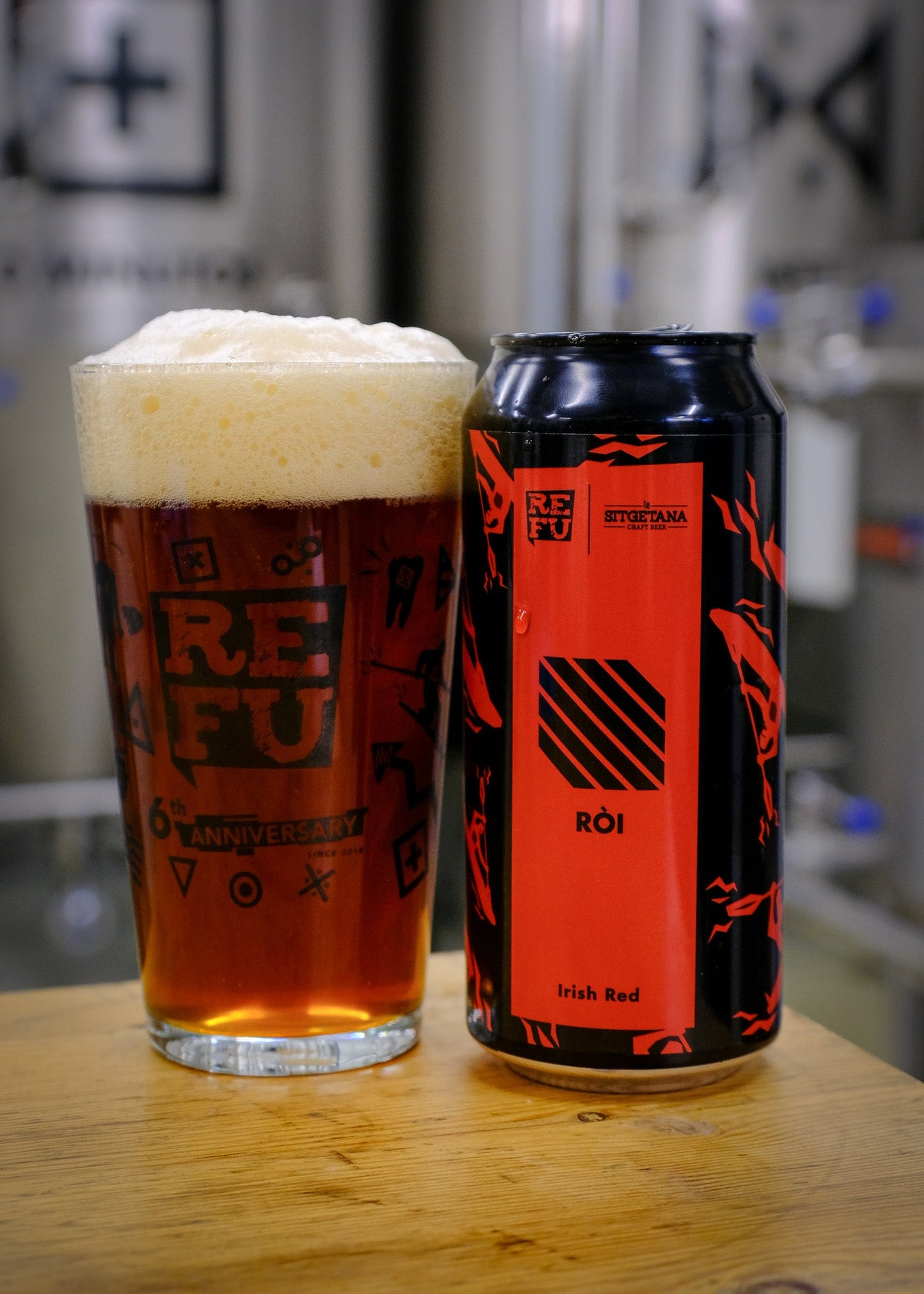 RÒI | IRISH RED ALE | PACK CERVEZA 44cl - REFU FÁBRICA ALTERNATIVA