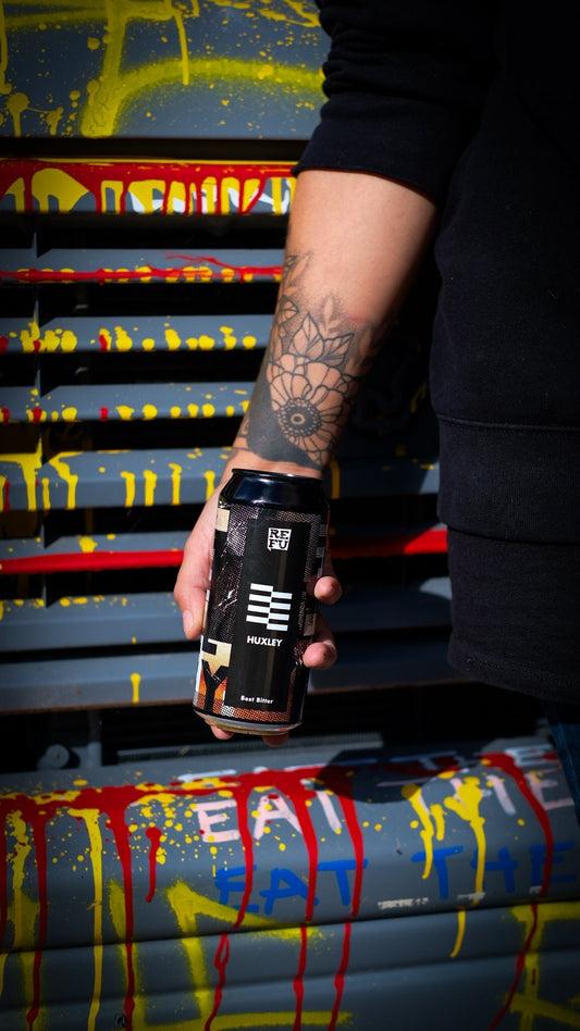 HUXLEY | BEST BITTER | PACK CERVEZA 44cl - REFU FÁBRICA ALTERNATIVA