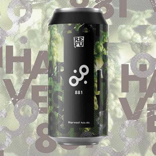 881 | HARVEST PALE ALE | PACK CERVEZA 44cl - REFU FÁBRICA ALTERNATIVA