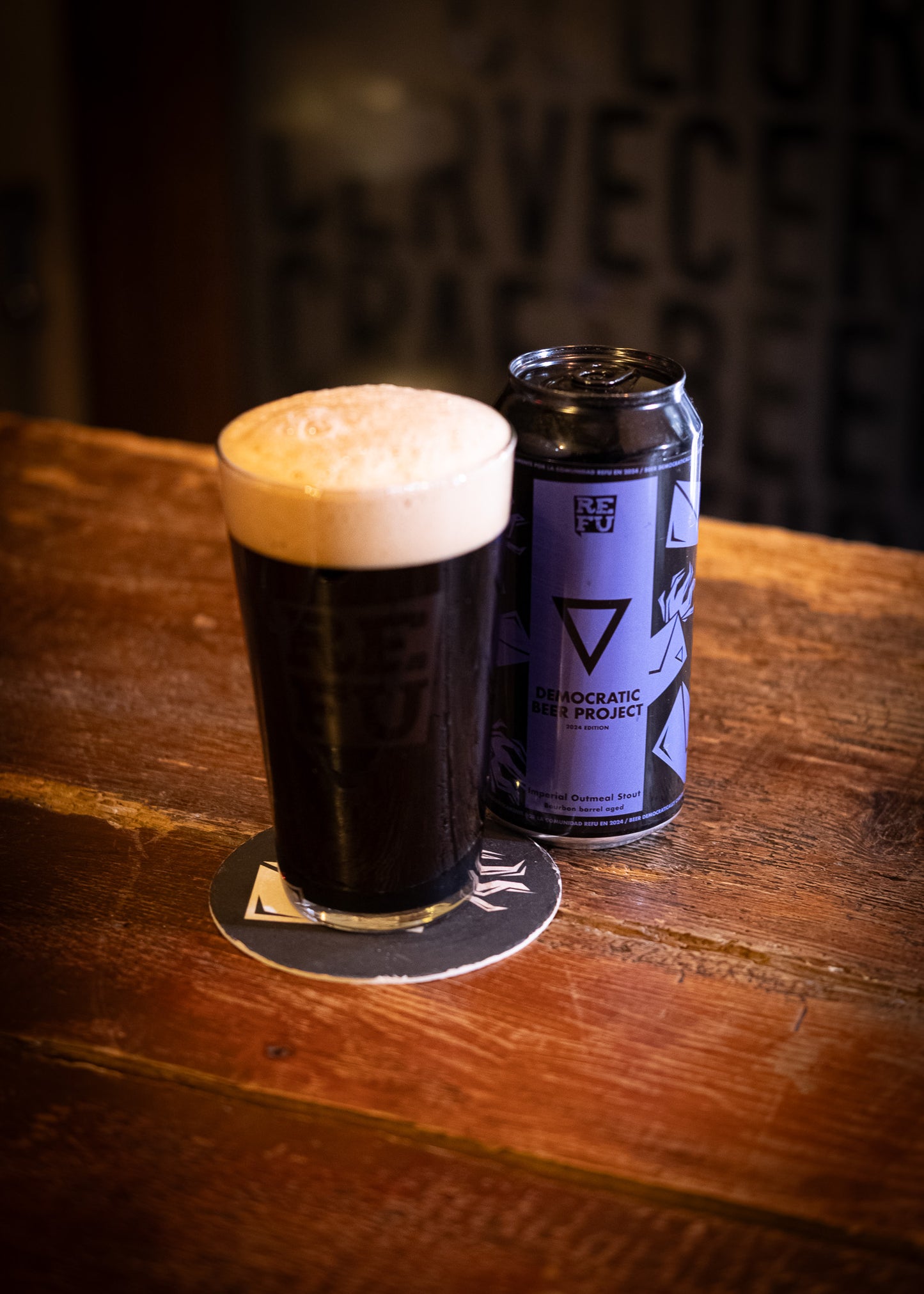 DEMOCRATIC BEER PROJECT | IMPERIAL OATMEAL STOUT | Elegida por la comunidad