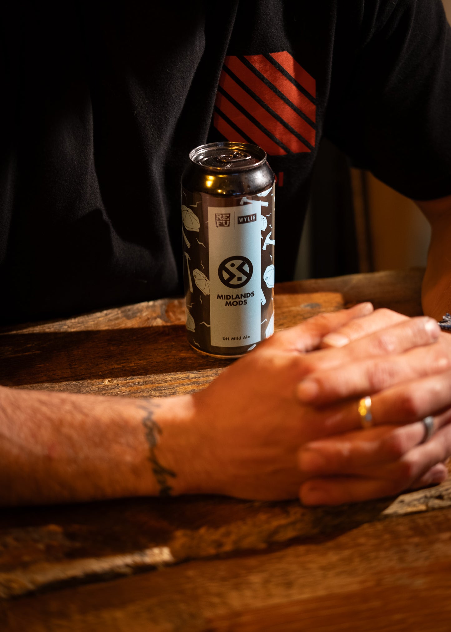 MIDLANDS MODS collab Wylie Brewery | DH MILD ALE | PACK CERVEZA 44cl