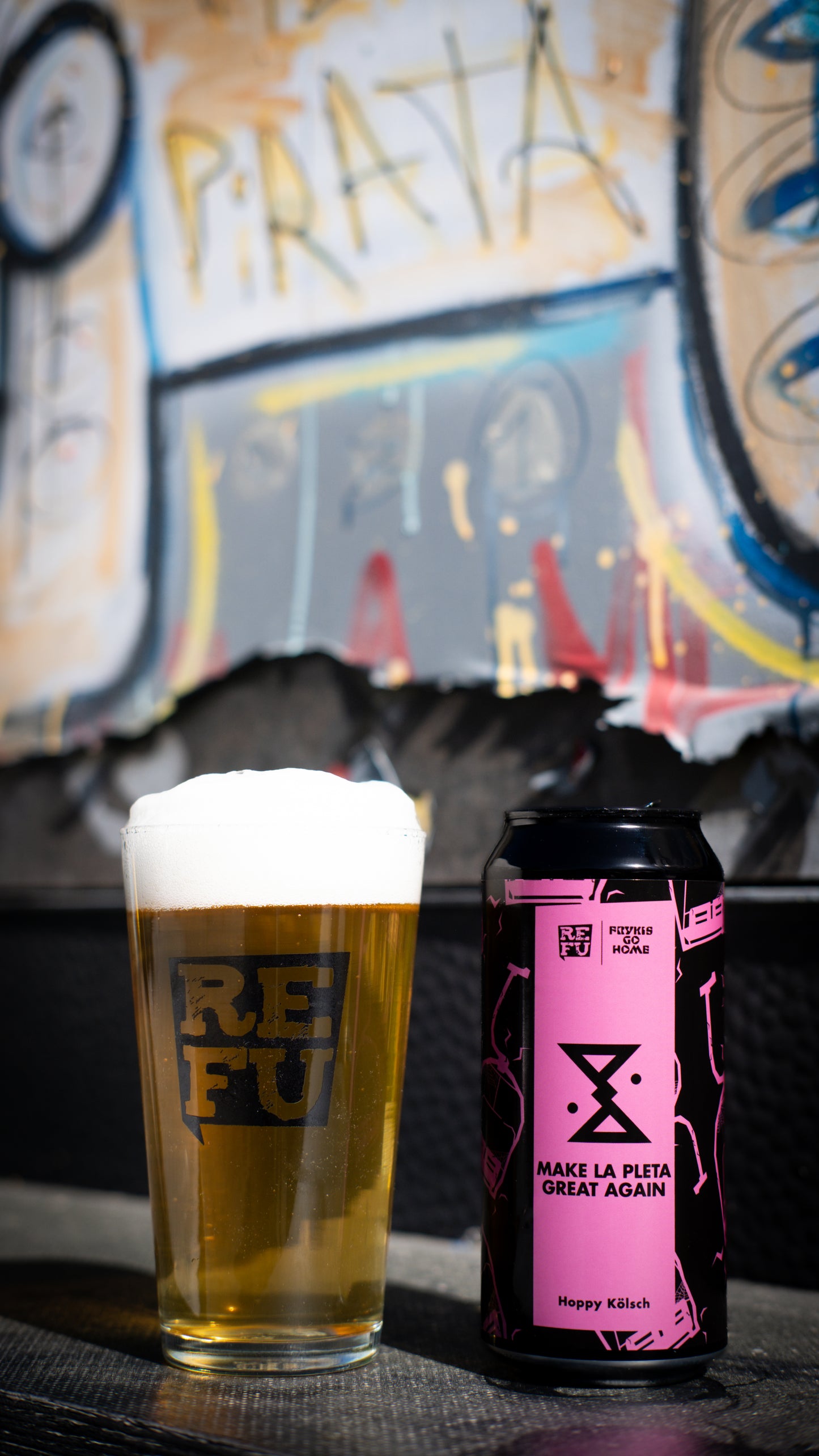 MAKE LA PLETA GREAT AGAIN collab Frykis Go Home | HOPPY KÖLSCH | PACK CERVEZA 44cl