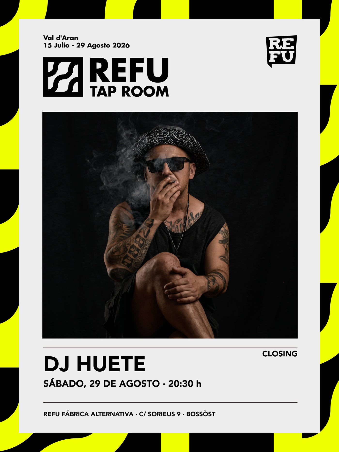 SOIRÉE DE CLÔTURE - DJ HUETE