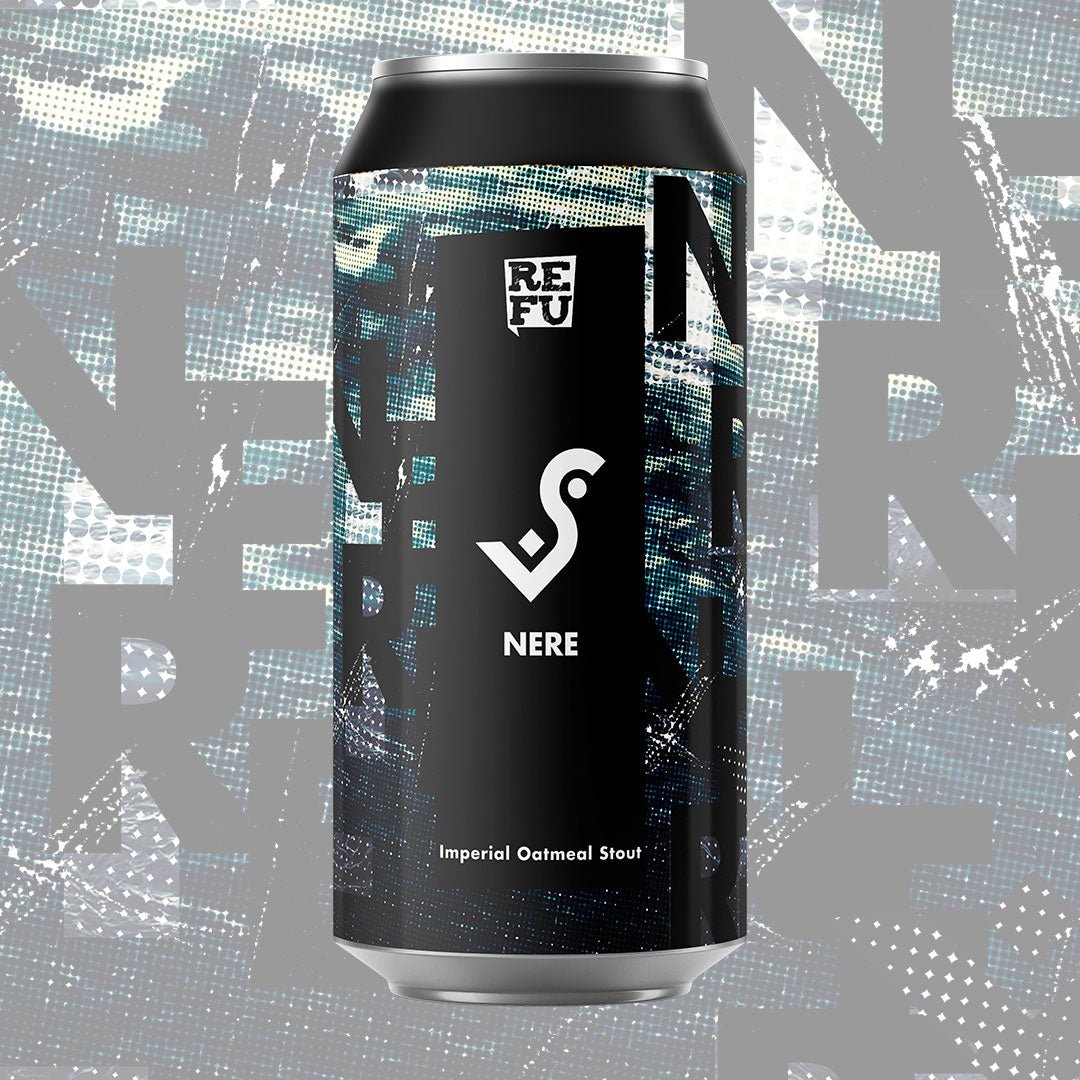 NERE | IMPERIAL OUTMEAL STOUT | PACK CERVEZA 44cl - REFU FÁBRICA ALTERNATIVA