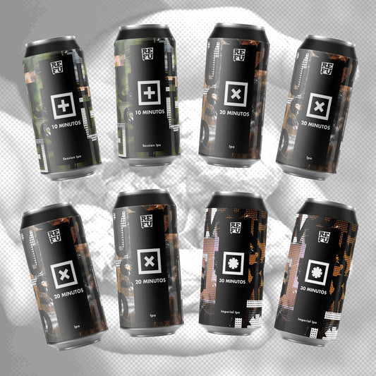 PACK LÚPULO | 10 , 20 y 30 MINUTOS | SESSION IPA + IPA + DOUBLE IPA