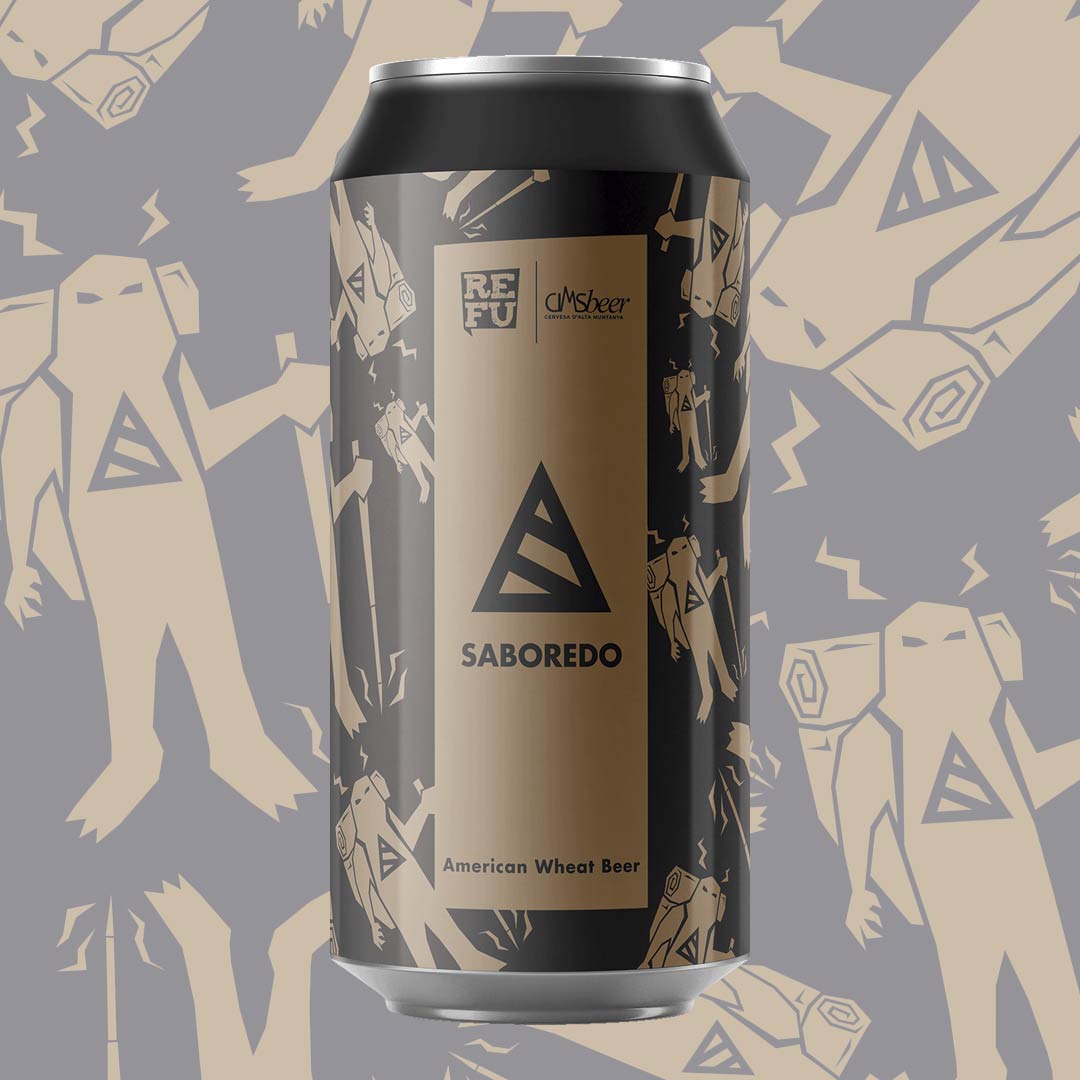 SABOREDO | AMERICAN WHEAT BEER | PACK CERVEZA 44cl - REFU FÁBRICA ALTERNATIVA